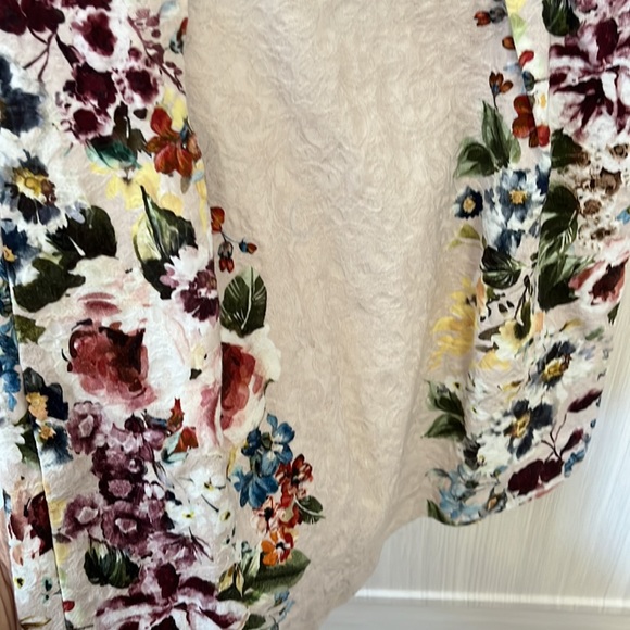 Zara girls jacquard floral dress - Picture 3 of 5